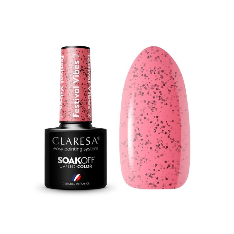 Claresa Festival Vibes Hybrid Nagellack /2/ 5 g