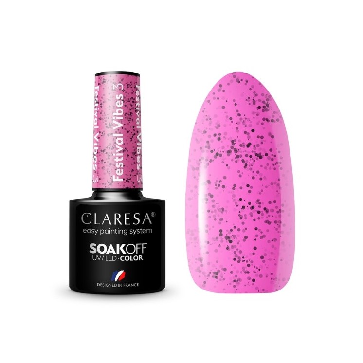 Claresa Festival Vibes Hybrid Nagellack /3/ 5 g
