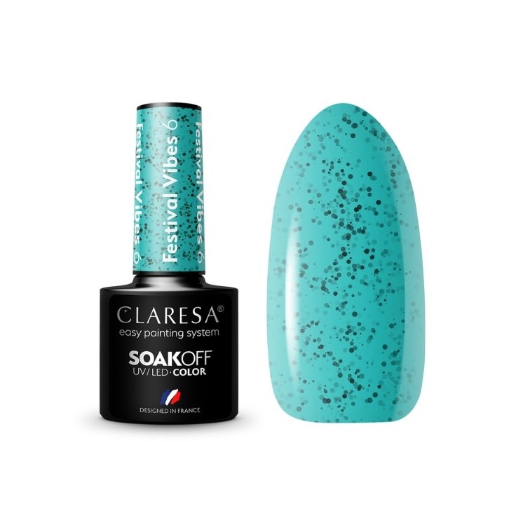 Claresa Festival Vibes Hybride nagellak /6/ 5 g