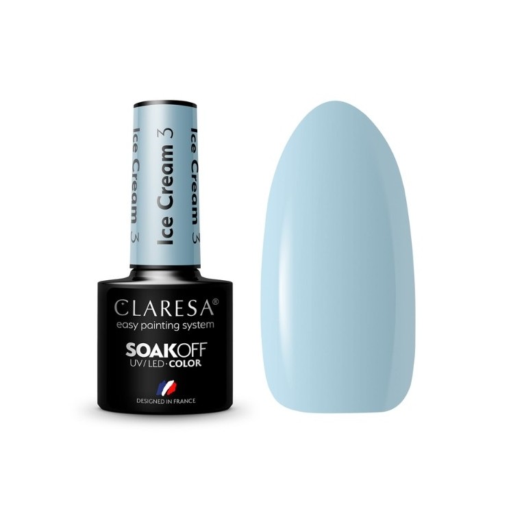 Claresa Ice Cream Hybride nagellak /3/ 5 g