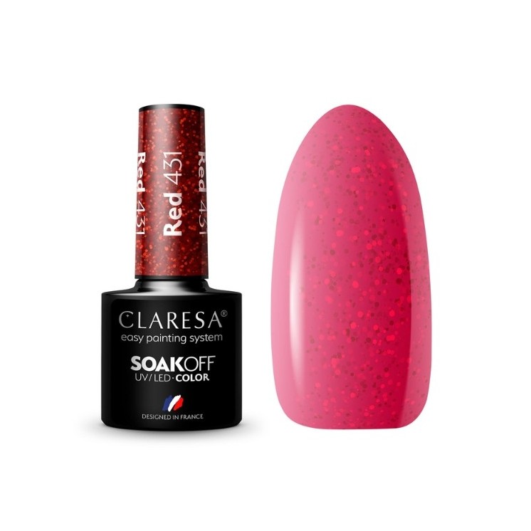 Claresa Red Hybride nagellak /431/ 5 g