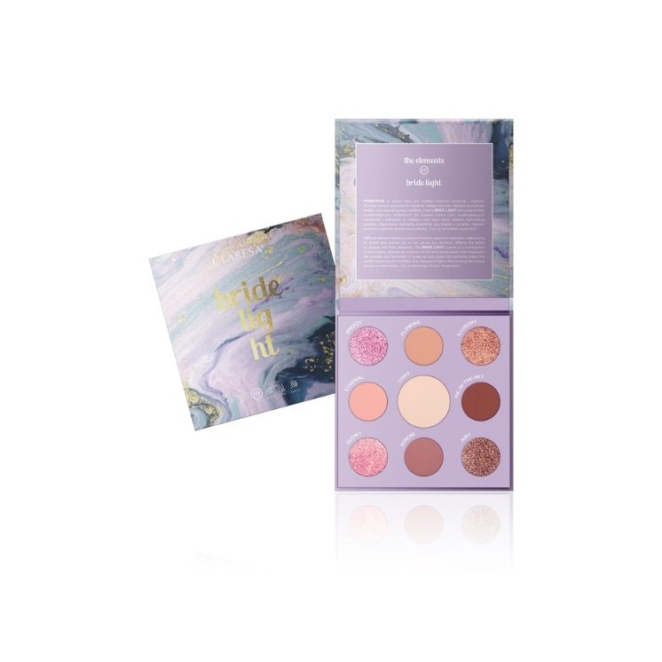 Claresa Bride Light eye shadow palette 11.8 g