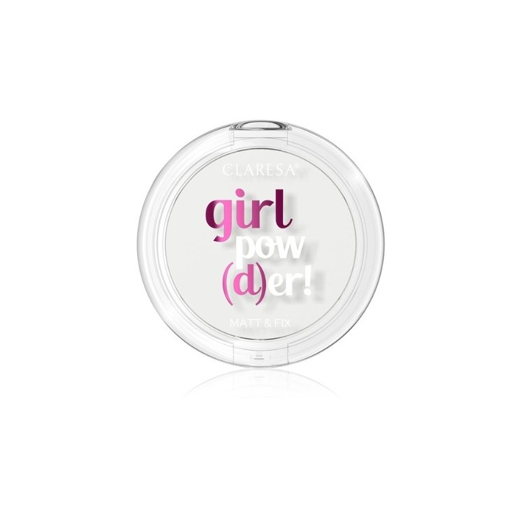 Claresa GIRL POW(D)ER! Transparent pressed powder /00/ 12 g