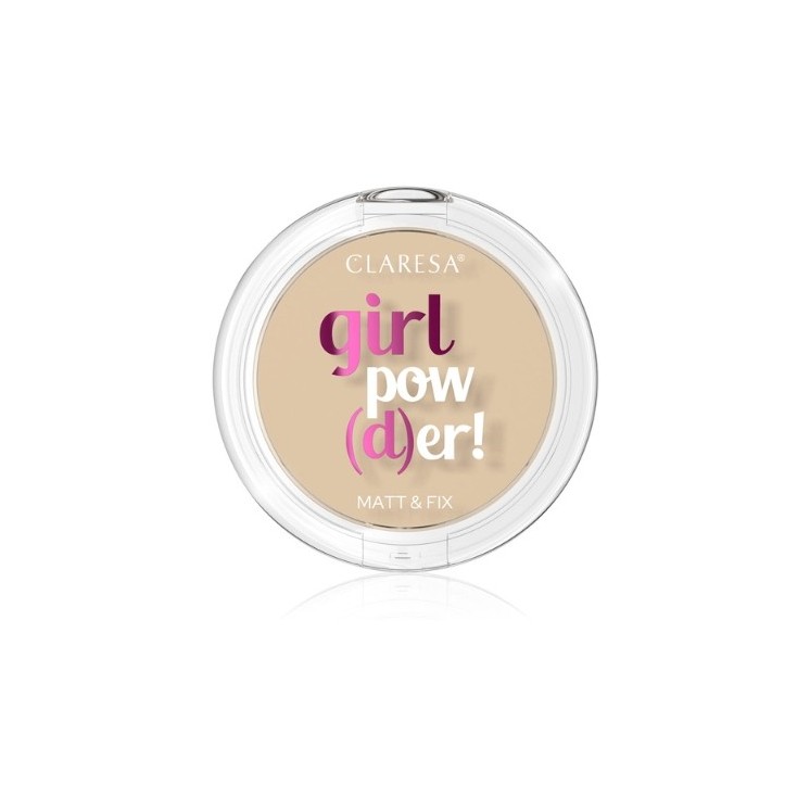 Claresa GIRL POW(D)ER! Порошок Natural пресований /02/ 12 г
