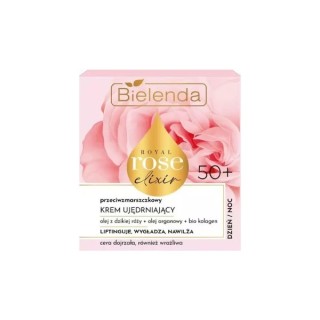 Bielenda Royal Rose Elixir Крем для обличчя проти зморшок зміцнюючий для чутливої шкіри 50+ 50 мл