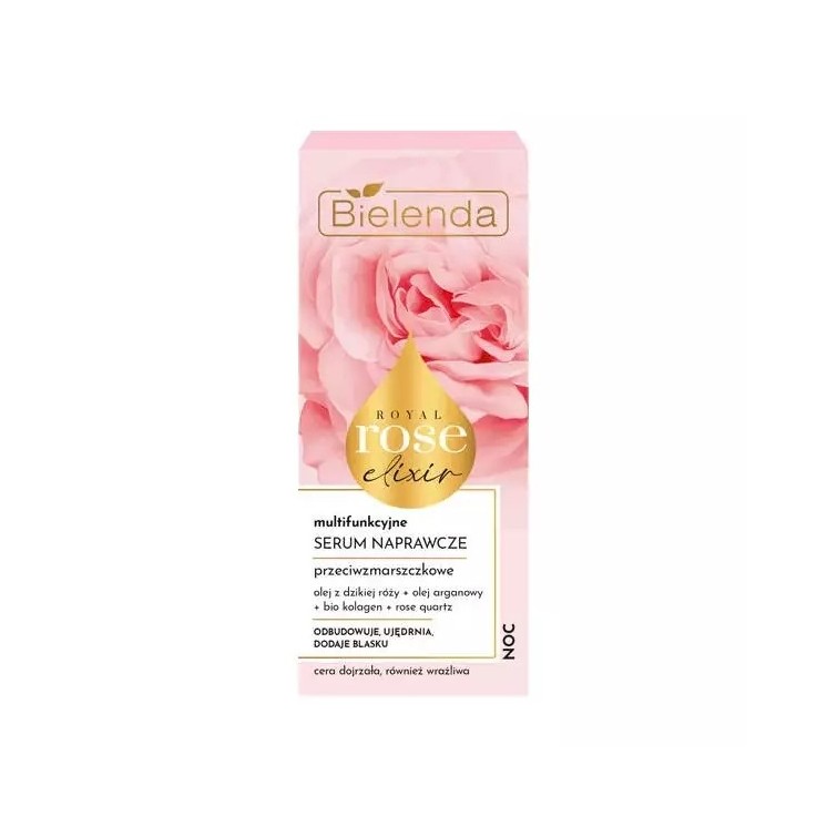 Bielenda Royal Rose Elixir Anti-Falten- Serum für reife Haut 30 ml