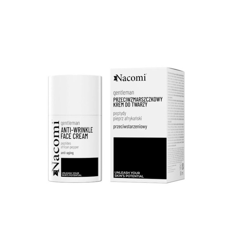 Nacomi Gentelman anti-wrinkle face cream for men 50 ml
