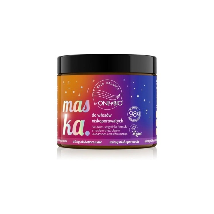 ONLYBIO Hair in Balance Маска для волосся з низькою пористістю 400 мл