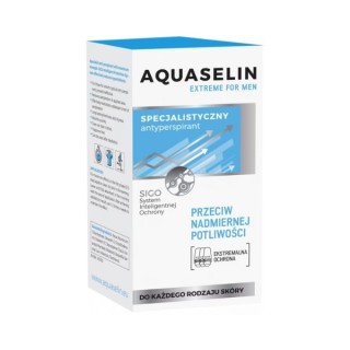 Aquaselin Extreme Men Roll-on gegen übermäßiges Schwitzen 50 ml