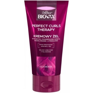 BIOVAX Glamour Perfect Curls Therapy nawilżający żel do stylizacji fal i loków 150 ml