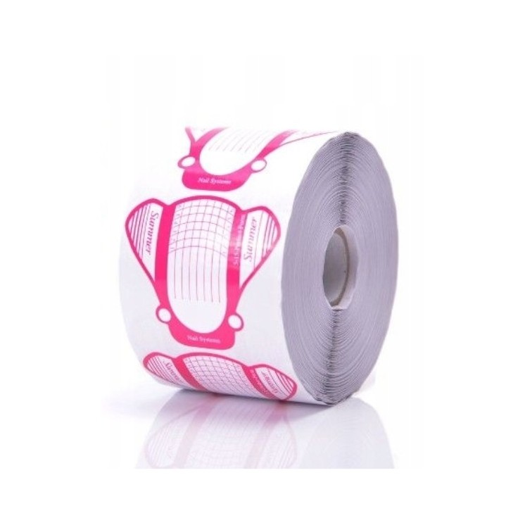 Aba Group Nail stencils Summer Pink 500 pieces