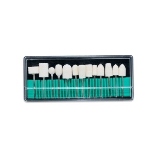 Set of polishing cutters 13 pieces