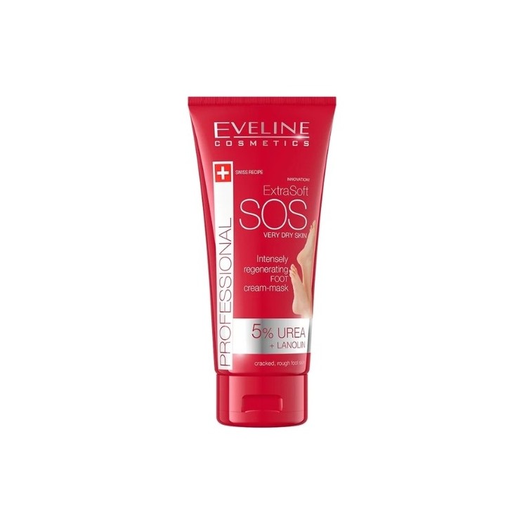 Крем для ніг Eveline Extra Soft SOS Відновлюючий 100 мл