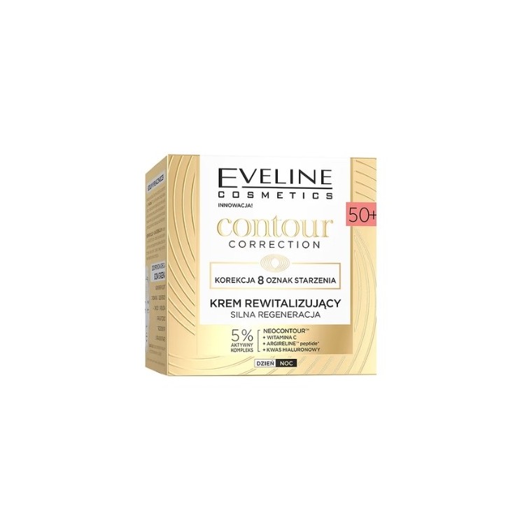 Eveline Contour Correction revitalisierende, stark regenerierende Gesichtscreme 50+ 50 ml