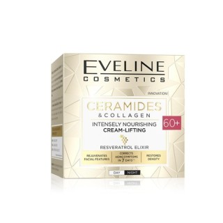 Eveline Ceramides&Collagen intensiv pflegende Face-Lifting-Creme 60+ 50 ml