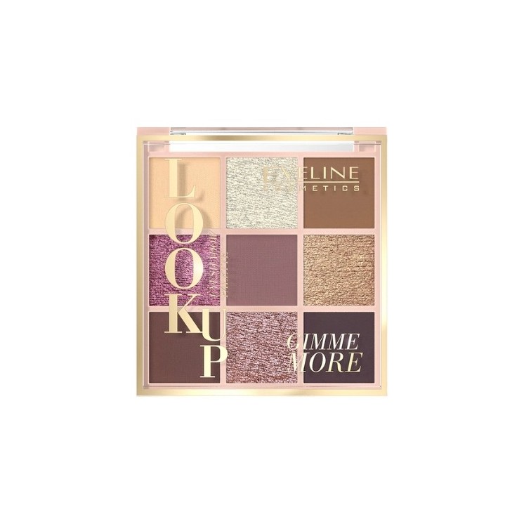 Eveline Look Up Palette mit 9 Gimme More Lidschatten 10,8 g