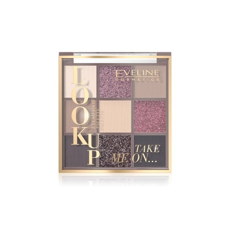 Eveline Look Up Palette mit 9 Lidschatten Take Me On 10,8 g