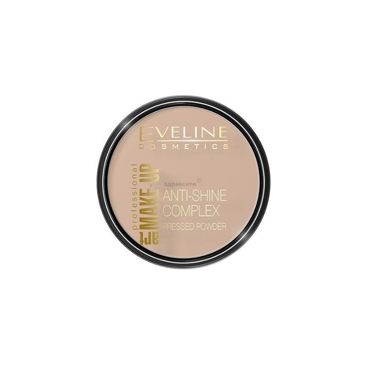 Eveline Art Matterende Make-up Mineraalpoeder met zijde /35/ Golden 14 Beige