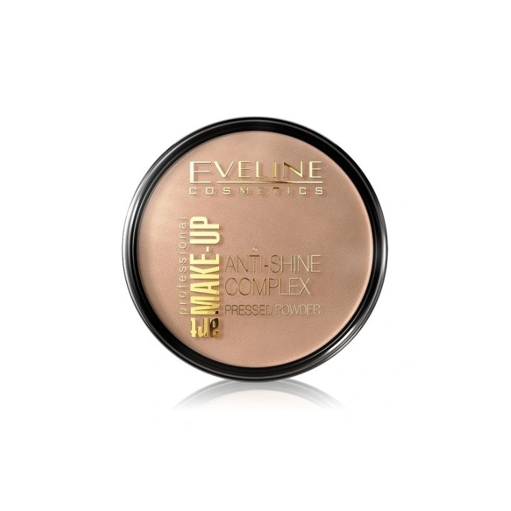 Eveline Art Make-up mattierendes Mineralpuder mit Seide /37/ Warm Beige 14 g