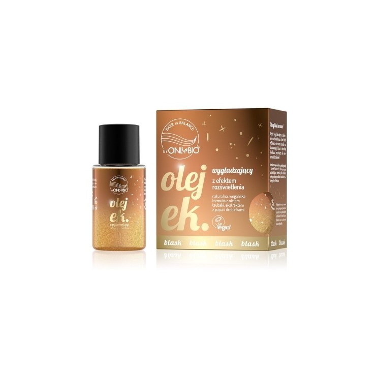OnlyBio Hair in Balance Glättendes Haaröl mit leuchtender Wirkung 20 ml