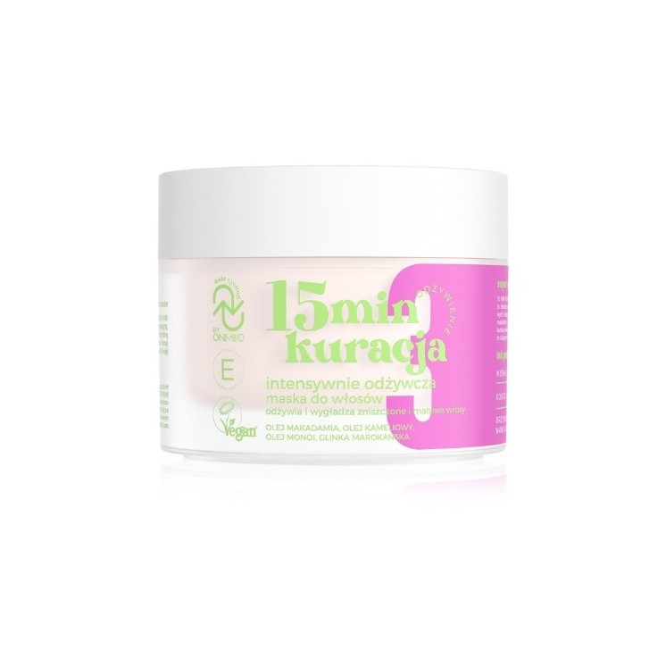 OnlyBio Hair Cycling Voedend 15 minuten Ultra-hydraterende behandeling Haarmasker 280 ml