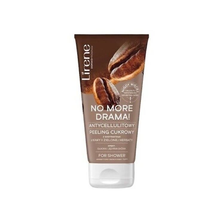 Lirene Geen drama meer! anti-cellulitis body wash Peeling Koffie 175 g