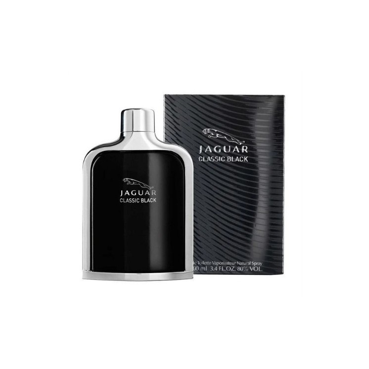 Jaguar Eau de Toilette voor Heren Black 100 ml