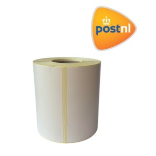 Post.NL verzendlabel wit, 102 mm x 150 mm, 300 etiketten op rol, 25 mm kern, thermisch ECO , duurzaam 1 stuk