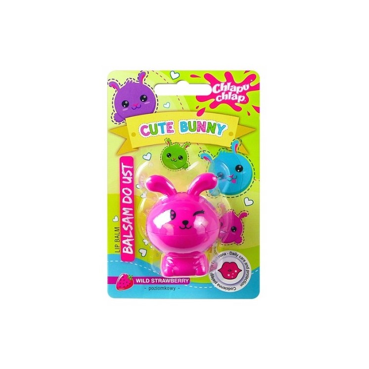 Chlapu Chlap Cute Bunny Lipgloss Erdbeere 7 ml