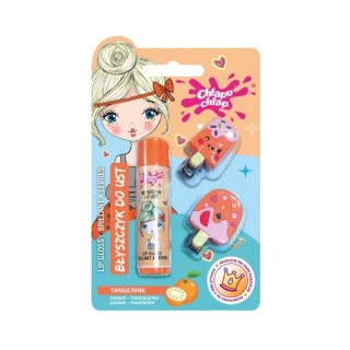Chlapu Chlap Tangerine Lipgloss + 2 Clips