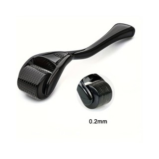 Мікроголковий Dermoroller для обличчя та тіла 540 Голки 0,20мм Black 1 шт.