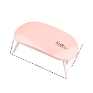 Mini UV/ LED 6W manicure für USB Pink 1 Stück