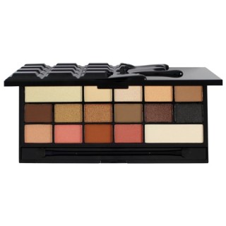 Makeup Revolution I Heart Makeup Palette mit 16 Lidschatten Chocolate Vice 3,66 g