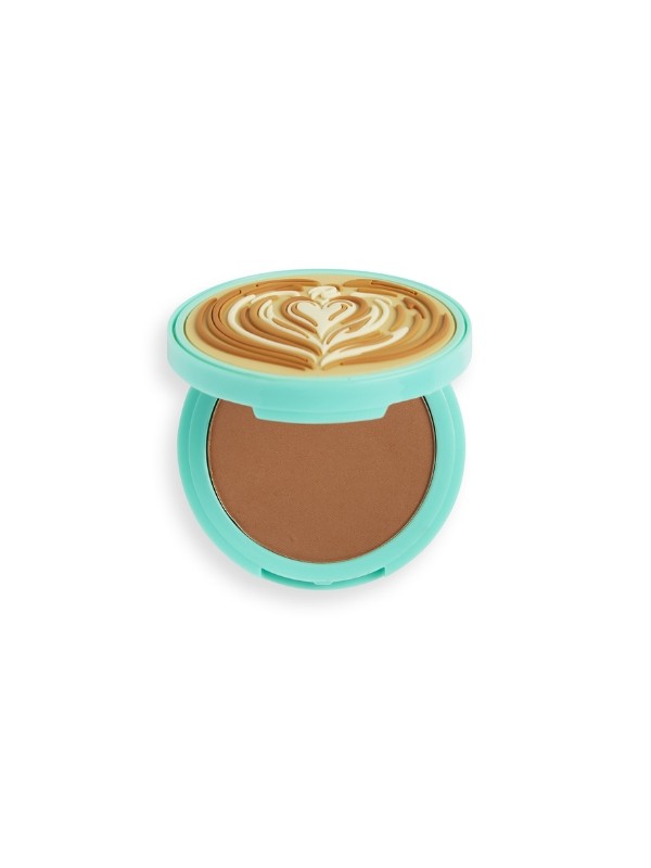 Makeup Revolution I Heart Revolution Tasty Coffee Bronzer do twarzy Latte 6,5 g