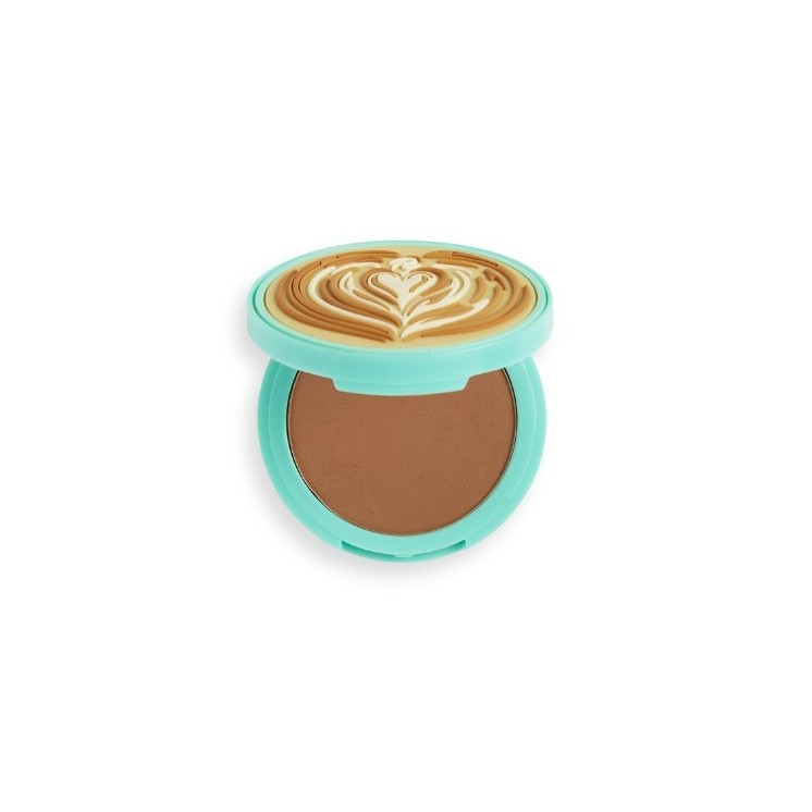 Makeup Revolution I Heart Revolution Tasty Coffee Bronzer für das Gesicht Latte 5 g