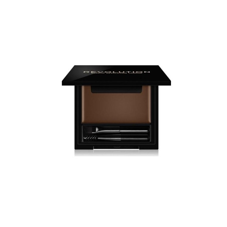 Makeup Revolution Brow Wax Bullet Dark Brown -Fixierwachs 3,6 g