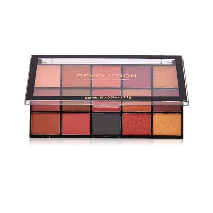 Makeup Revolution Re-loaded Palet van 15 oogschaduws Newtrals 3 5 g