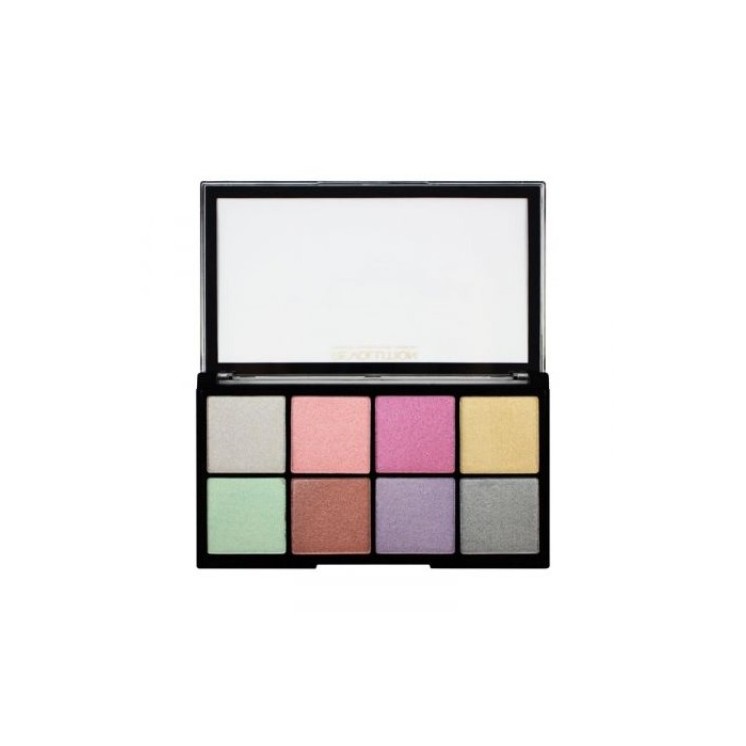 Makeup Revolution Ultra Cool Glow Palette met 8 gezichtsmarkeerstiften 5 g