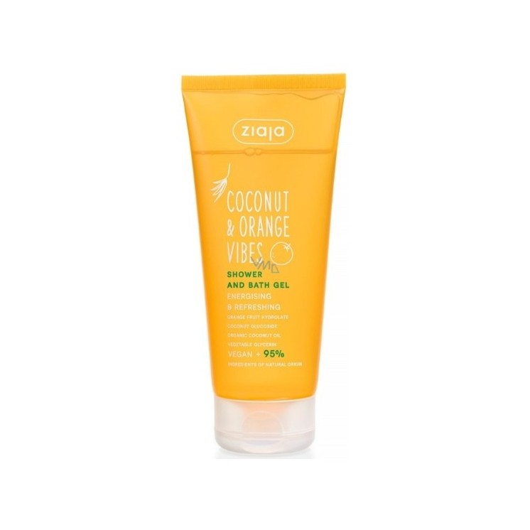 Гель для душу Ziaja Coconut & Orange Vibes енергізуючий і освіжаючий 200 мл