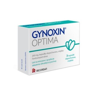 Gynoxin Optima Zachte vaginale capsules 0,2 g, 3 stuks