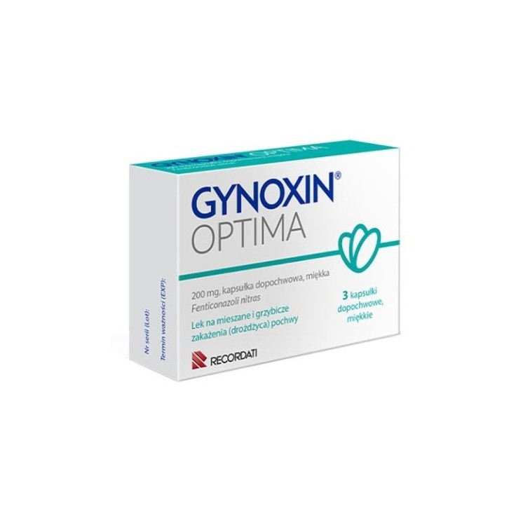 Gynoxin Optima Soft vaginal capsules 0.2g, 3 pieces