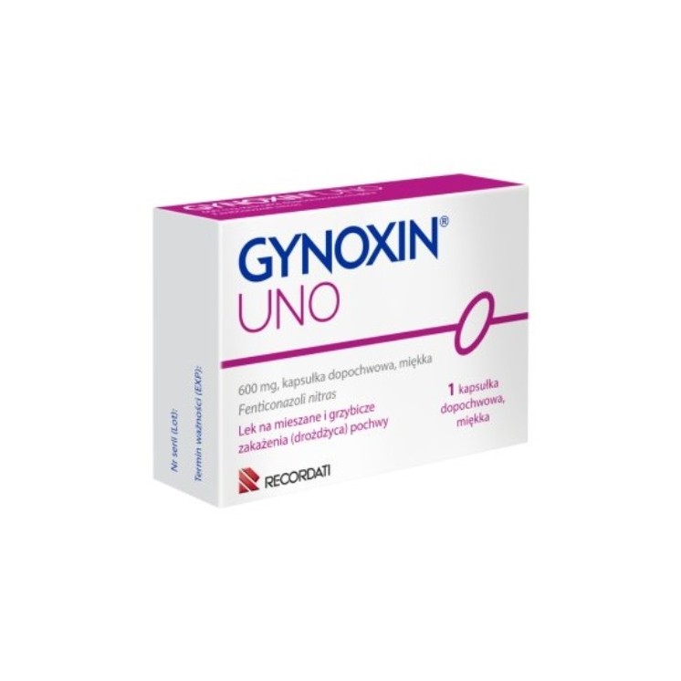 Gynoxin UNO Vaginale capsule 600 mg 1 capsule