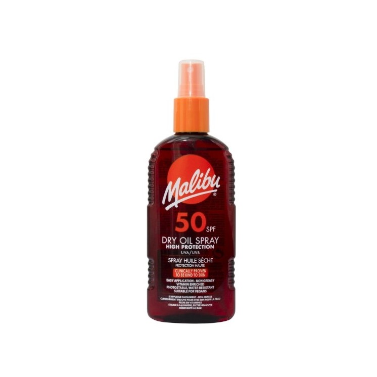 Malibu Trockenölspray SPF50 200 ml