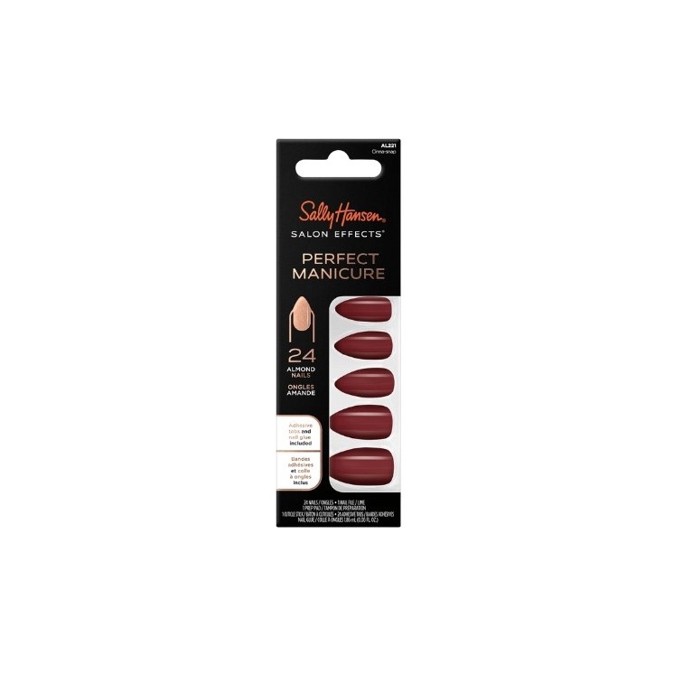 Sally Hansen Salon Effects Perfect Manicure Cinna-Snap nageltips 24 stuks