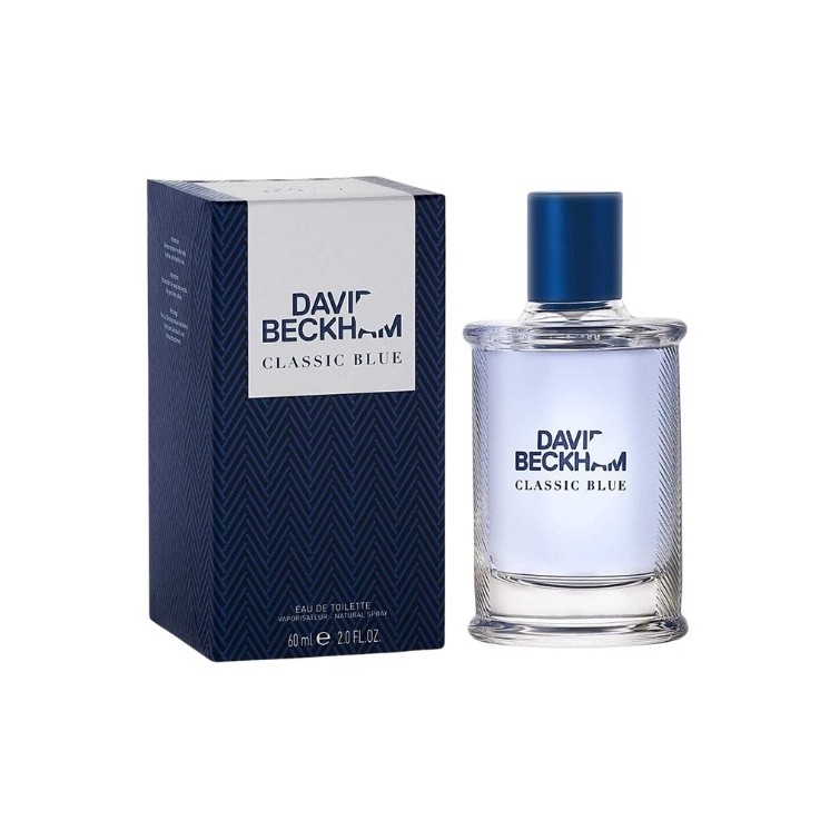 D.Beckham Classic Blue Eau de Toilette für Herren 60 ml