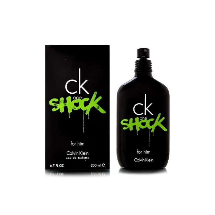 Calvin Klein Eau de Toilette for Men One Shock 200 ml