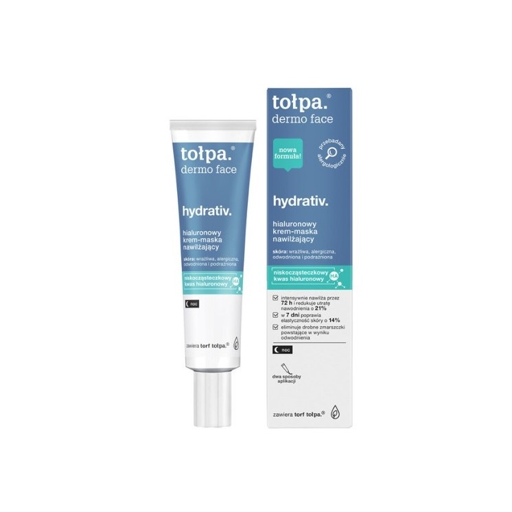 Tołpa Dermo Face Hydrativ Hydraterende Nachtcrème-Masker 40 ml