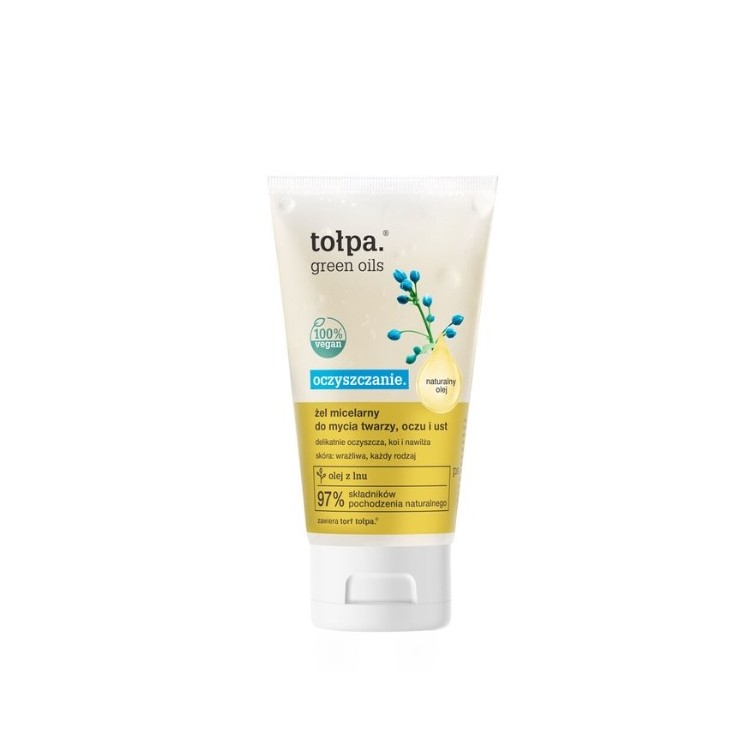 Tołpa Green Oils Cleansing Micellar face wash gel 150 ml