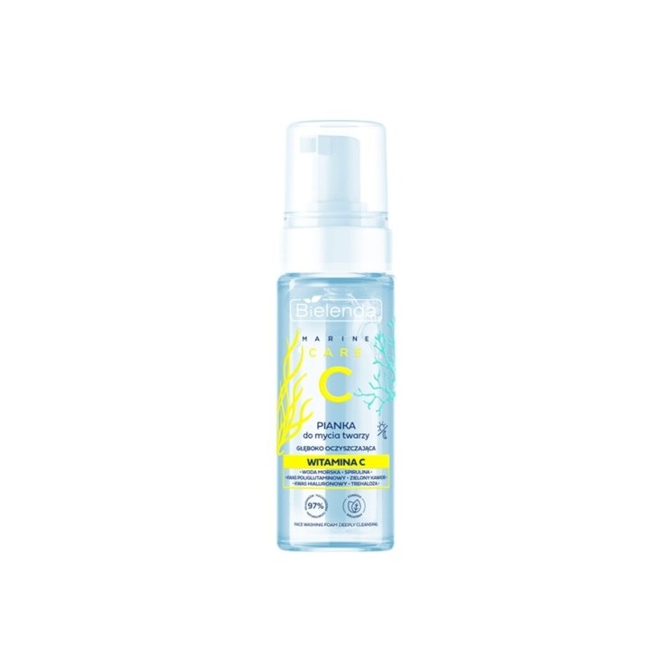 Bielenda C MARINE CARE Facial cleansing foam with vitamin C 150ml
