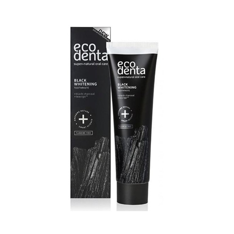 Ecodenta Black whitening tandpasta 100 ml